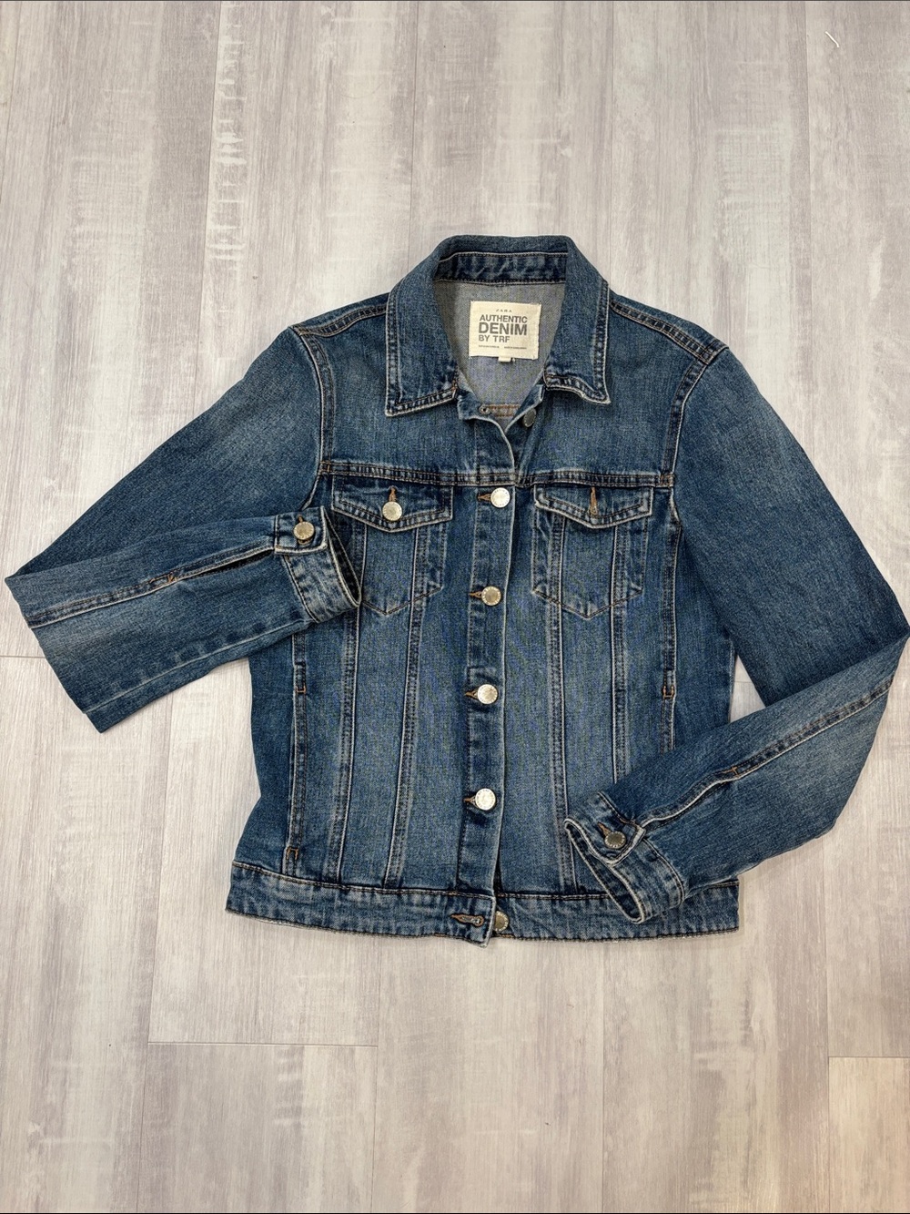 Zara Classic Blue Denim Jacket